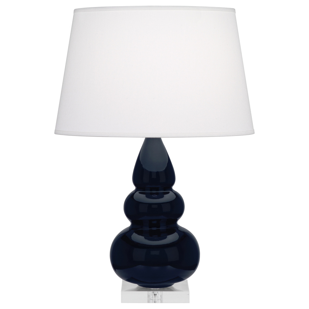 Midnight Small Triple Gourd Accent Lamp