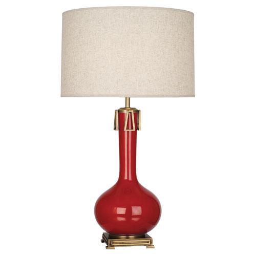 Ruby Red Athena Table Lamp