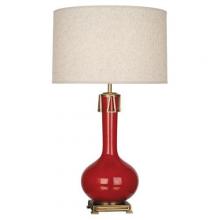 Robert Abbey RR992 - Ruby Red Athena Table Lamp
