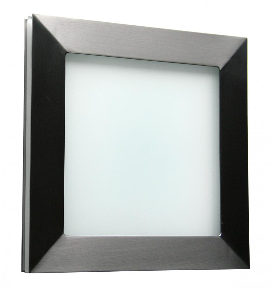 Basic Techo - Flush Mount - Standard - Brushed Stainless