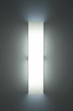 WPT Design CHAN-Std-BZ-WH - Channel - Sconce - Fluorescent - White - 28x6, Standard