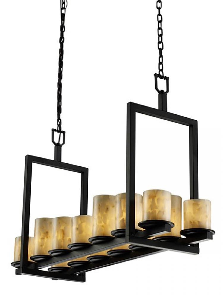Dakota 14-Light Bridge Chandelier (Tall)
