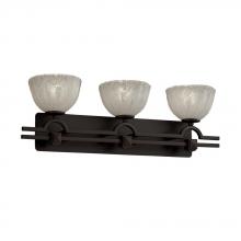 Justice Design Group GLA-8503-26-WHTW-CROM - Argyle 3-Light Bath Bar