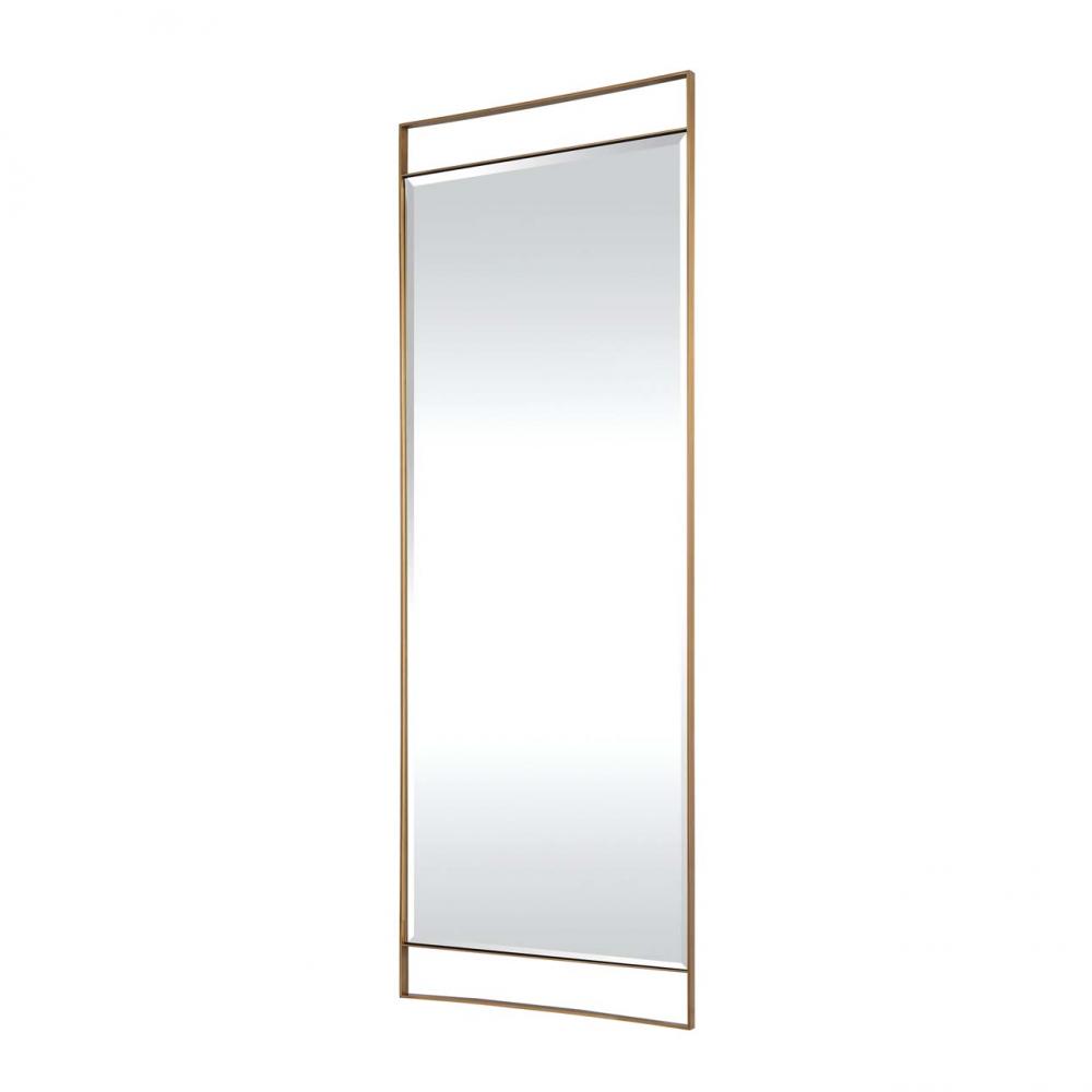 Ventura Basic Leaner Mirror Brass