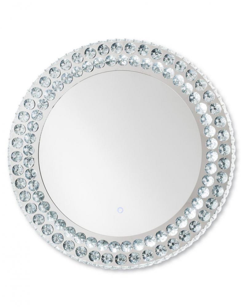 Windsor Illuminated Wall Mirror Round Chrome