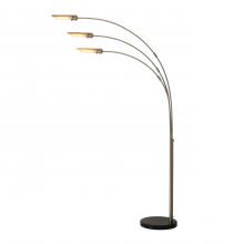 Nova 2511423SN - Newport 3 Arc Lamp, Satin Nickel