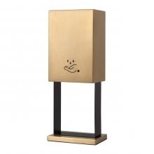 Nova 7010563BB - Hand Sanitizer Dispenser - Table Top, Brushed Brass