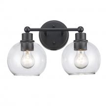 Trans Globe 22222 BK - LONESTAR ONLY-2LT VANITY BAILE