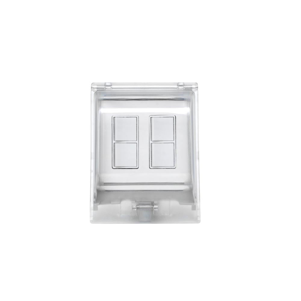 DUAL, OUTDOOR STACKED, WHITE