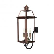 Primo Gas Lanterns BV-30E_GN - Three Light Gooseneck Bracket