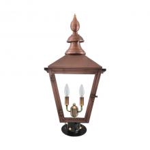 Primo Gas Lanterns CT-31E_CT/PM - Two Light Pier Mount and Post Mount