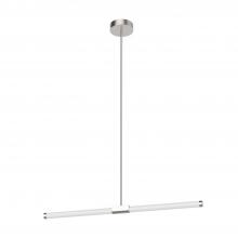 Kuzco Lighting Inc LP18537-BN - Akari 37-in Brushed Nickel LED Linear Pendant