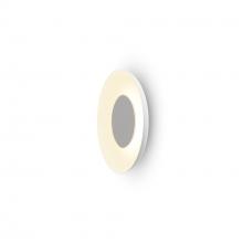 Koncept Inc RMW-09-SW-PTB-HW+18BD-MWT - Ramen Wall Sconce 9" (Paintable White) with 18" back dish (Matte White)