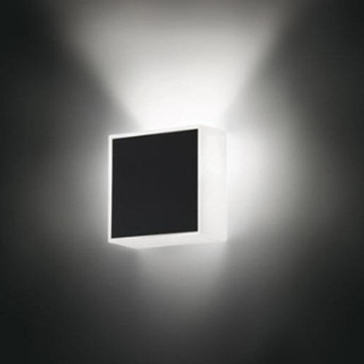 BETA  wall light Soft black lacquer square G9 120V 40W