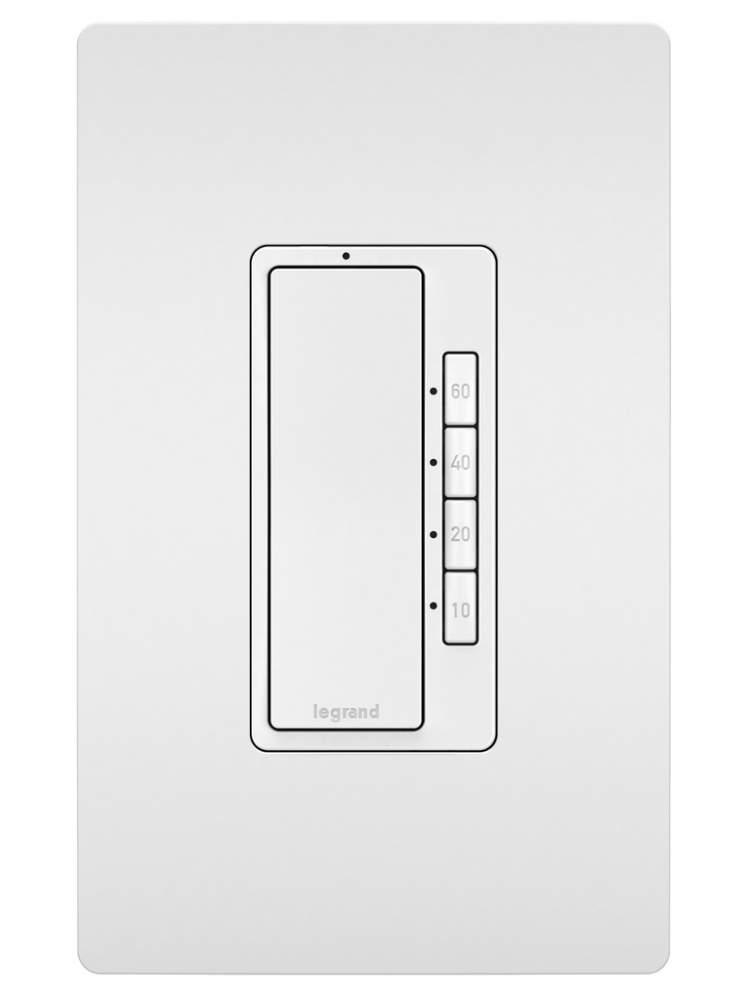 radiant 4-Button Digital Timer, White