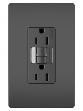 Legrand Radiant 1597NTLTRBKCCD4 - radiant Tamper-Resistant 15A Duplex Self-Test GFCI Receptacles with SafeLock (4 pack)
