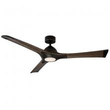 Modern Forms US - Fans Only FR-W1814-60L-BZ/DW - Woody Downrod ceiling fan