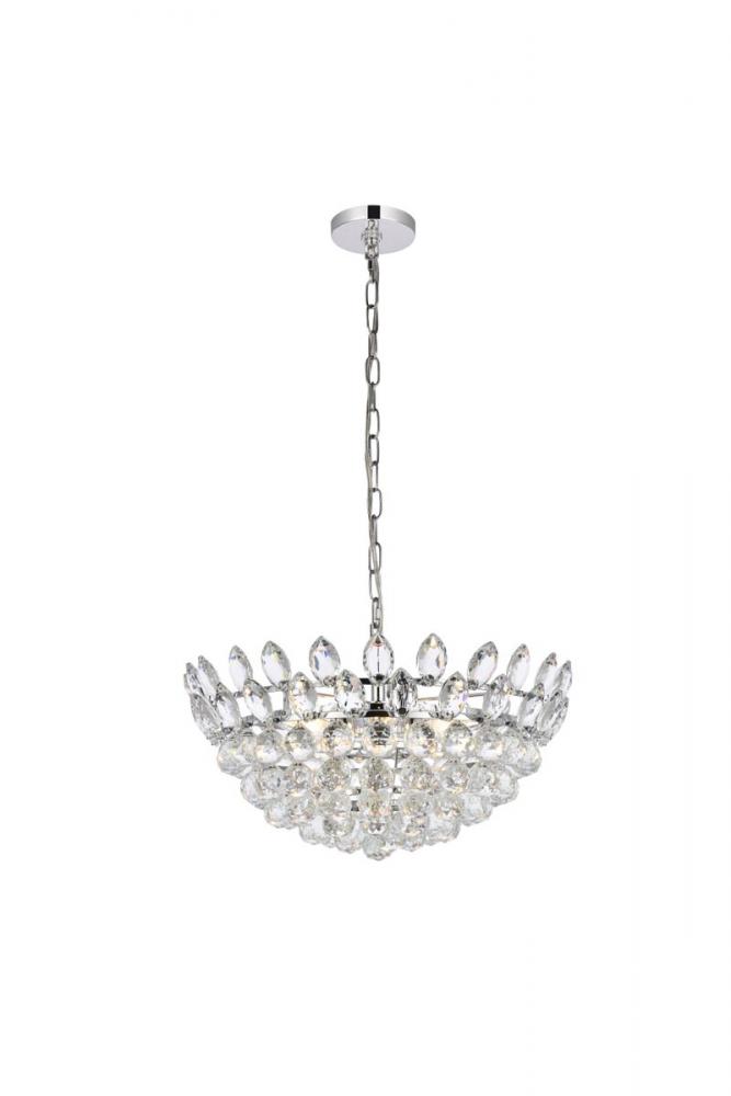 Emilia 20 inch pendant in chrome