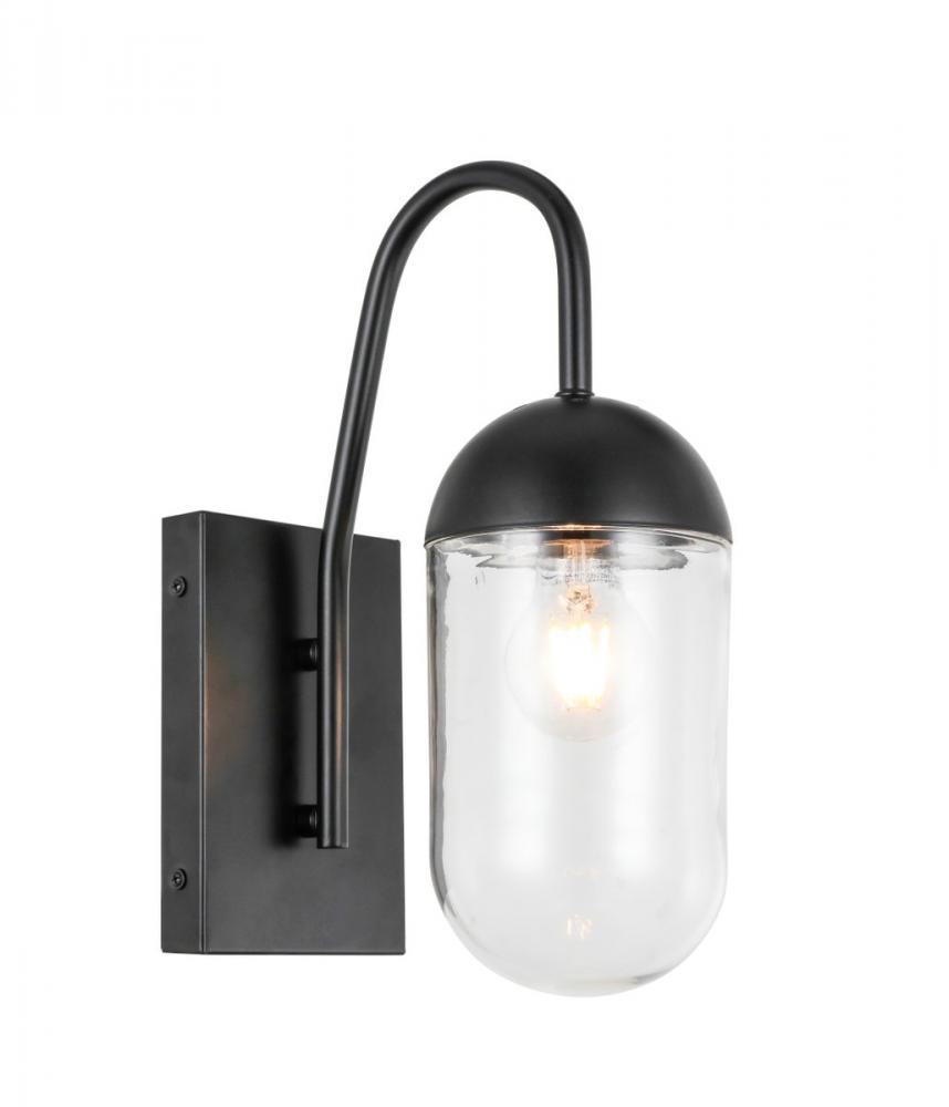 Kace W LAMP W5"H13.5"E9"L1 BK