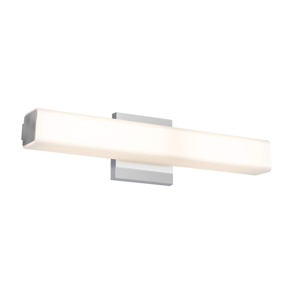 Multi CCT LED vanity with square glass