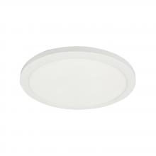 Dainolite FCA-1225LEDFH-MW - 25W Matte White Flush Mount 5CCT