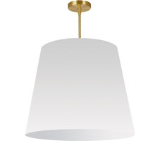 Dainolite ODR-L-790 - 1LT Oversized Drum Pendant Large, WH Shade