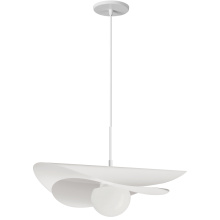 Dainolite PVN-2012LEDP-MW - 12W Pendant, MW w/ WH Opal Glass