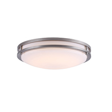 Canarm LFM102A13BN - PARKEDALE, Flushmount, 20W LED, Non-Dimmable, 1200 Lumens, 12 1/2" x 3 1/8"