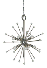 Framburg 3088 SB - 10-Light Satin Brass Supernove Chandelier