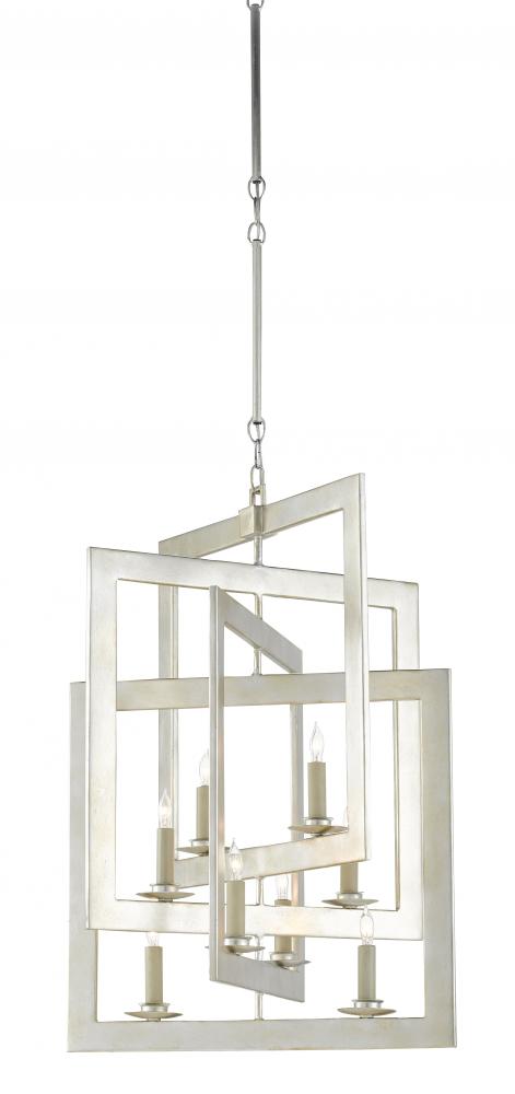 Middleton Small Silver Chandelier
