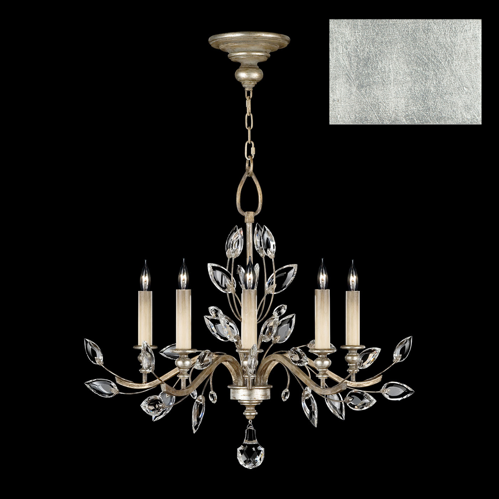 Crystal Laurel 32" Round Chandelier