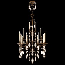 Fine Art Handcrafted Lighting 709440-3ST - Encased Gems 53" Round Chandelier