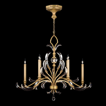 Fine Art Handcrafted Lighting 760540ST - Beveled Arcs 44" Oblong Chandelier