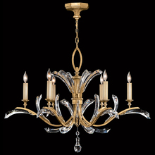 Fine Art Handcrafted Lighting 761240ST - Beveled Arcs 42" Round Chandelier