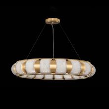 Fine Art Handcrafted Lighting 925740-32ST - Bond 45" Round Pendant